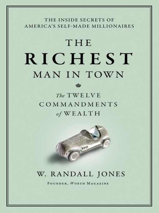 Cover image for The Richest Man in Town
